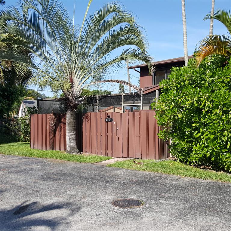 Incredible 3 bedroom, 2 bath townhouse that is completely updated and has it's own private poo1! Pool is inside large screened and fencedcourtyard. One bedroom and one full bath downstairs with sliding doors to the pool. 2 bedrooms and a full bath upstairs. All updated with stainless steel appliances, granite counters, almost new carpet upstairs and tile downstairs. Accordian hurricane shutters and large utility room with full size washer and dryer. No minimum credit score required, but must have no criminal background. 2 parking spaces only. Up to 2 pets considered up to 25 pounds each. No utilities included. Tenant responsible for pool care.