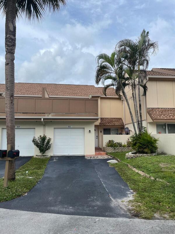 Discover this beautifully remodeled 3/2.5 townhouse ideally situated next to major roads (Turnpike, I95, 595, etc.). Featuring new stainless steel appliances, a one-car garage, and an open concept design with abundant windows providing natural light throughout the first floor. Laminate floors adorn the second floor, while tile floors grace the first floor.Requirements: First month's rent, security deposit, and last month's rent. Association approval is necessary. No commercial vehicles permitted, and a credit score of 650 is required.Explore the Jacaranda Neighborhood amenities, including two community pools, a tennis court, clubhouse, and playground. Join us and envision your new home!