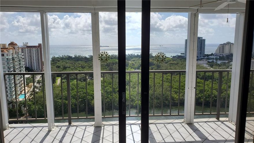 THE LARGEST INTERIOR STACK APARTMENT IN THE CORINTHIAN IS THE "G" STACK-FABULOUS HIGH FLOORAPARTMENT WITH DIRECT OCEAN, INTRACOASTAL & BONNET HOUSE PRESERVE VIEWS-LUXURY BUILDING W/ROOFTOP POOL-CLUB ROOM-360 DEGREE VIEWS,24 HOURSECURITY, GARAGE SPACE #4,SEMI-PRIVATE ELEVATOR FOYER ENTRY,23RD FLOOR FITNESSCENTER,GALLERIA MALL-CAPITAL GRILLE-SEASONS 52-BLUE MARTINI-COOPERS HAWK-PUBLIX-STARBUCKS ALL APX 300 YARDS AWAY,APX 1/2 MILE TO BEACH & BIRCH STATE PARK,LARGEST PRIVATE PATIO OF INTERIOR STACK APARTMENTS,WASHER-DRYER IN APARTMENT,3 SETS OF CLOSETS IN MASTER BEDROOM,BREAKFAST AREA IN KITCHEN W/LONG NORTH VIEWS DOWN INTRACOASTAL,NO PETS,NO LEASING FIRST 2 YEARS THE MAINTENANCE MONTHLY AMOUNT IS $1,053-IT IS PAID QUARTERLY HOWEVER SO THE TOTAL AMOUNT EVERY 3 MONTHS IS $3,159.02 ($2,944.32 + $214.70 CABLE TV INCLUSION)-THIS AMOUNT ALSO INCLUDES A RESERVE FUND PAYMENT; APARTMENT HAS ELECTRONIC ROLLUP HURRICANE SHUTTERS ON PATIO & ACCORDION SHUTTERS ON BEDROOM WINDOWS & DOOR & KITCHENUPCOMING BUILDING IMPROVEMENTS INCLUDE NEW IMPACT WINDOWS & DOORS ON 24TH FLOOR CLUB LEVEL & PAINTING & ANY CONCRETE RESTORATION NEEDED LATER IN 2022 PAID OUT OF CURRENT RESERVES;STRONG FINANCIALLY WELL MANAGED BUILDING;ROOFTOP HEATED POOL WITH 360 DEGREE VIEWS COVERED ROOFTOP SOUTH END PORTICO WITH BEST VIEWS IN THE CITY OF OCEAN, INTRACOASTAL, CITY SEMI-PRIVATE ELEVATOR-NOT LONG HALLWAYS PRIVATE PATIO-NOT AN OPEN BALCONY WITH LITTLE PRIVACY THROUGH APARTMENT WITH CROSS VENTILATIONTWO EXPOSURES WITH LOTS OF NATURAL LIGHTKITCHEN HAS WATERFRONT VIEWS IN 2 DIRECTIONSBONNET HOUSE PRESERVE GREEN PARK VIEWS BIRCH STATE PARK GREEN VIEWS FRONT ROW SEAT FOR ANNUAL FORT LAUDERDALE WINTERFEST BOAT PARADE FRONT ROW SEAT FOR ANNUAL FORT LAUDERDALE AIR SHOWWASHER & DRYER IN APARTMENT OFF OF KITCHENPARKING SPACE # 4 IN GARAGESTORAGE SPACE # 90 IN STORAGE AREA # 3 IN GARAGEMODERN EXERCISE FACILITY ON 23RD FLOOR WITH OCEAN VIEWSAPPROXIMATELY 300 YARDS TO GALLERIA MALL SHOPPING