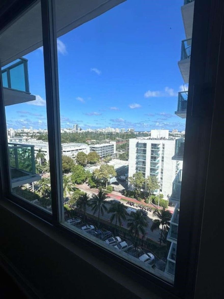 Welcome to this stunning 781 sq. ft. oversized studio in the highly sought-after, newly renovated Mirador South Condo, perfectly situated on West Avenue in the heart of South Beach! Featuring the largest floor plan of its type, this bright and spacious unit is thoughtfully designed with distinct areas for living, dining, and sleeping, along with generous closet space and storage. For added comfort and peace of mind, a brand new AC unit was installed in April 2025. The location is unbeatable—directly across from Whole Foods and within walking distance of Trader Joe’s, Lincoln Road, Sunset Harbour, Canopy Park, and the South of Fifth neighborhood. Plus, it offers convenient access to causeways for an easy commute to Miami. The building provides top-tier amenities, including a 24/7 concierge, security, valet parking, a gym, a heated pool, and recently upgraded lobbies, common areas, and hallways. Additionally, seller financing is available. after Mirador 1000 condominium, offering breathtaking direct ocean and city view. This bright and airy residence features impact windows, filling the space with natural light and providing an open, loft-like feel.