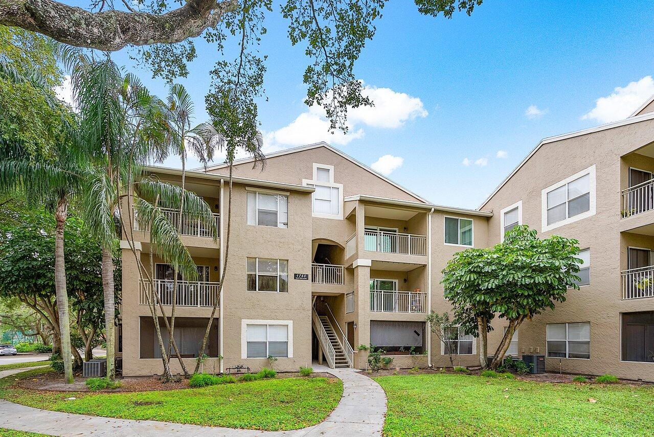 Rare find in Verano at Delray! This 3-bedroom, 2-bathroom condo features laminate flooring, fresh paint, updated vanities, and an open layout. The kitchen includes stainless steel appliances, granite countertops, and plenty of storage. Additional features include a full-size washer and dryer, impact glass throughout, and a patio with water views. Rent immediately--ideal for investors or flexible living. All ages welcome! Currently rented at $2,700/month until April 2025. Verano amenities include a pool, volleyball, basketball and tennis courts, a playground, and a car wash area. Conveniently located off Linton Road, just minutes from Delray Beach's top dining, shopping, and entertainment.