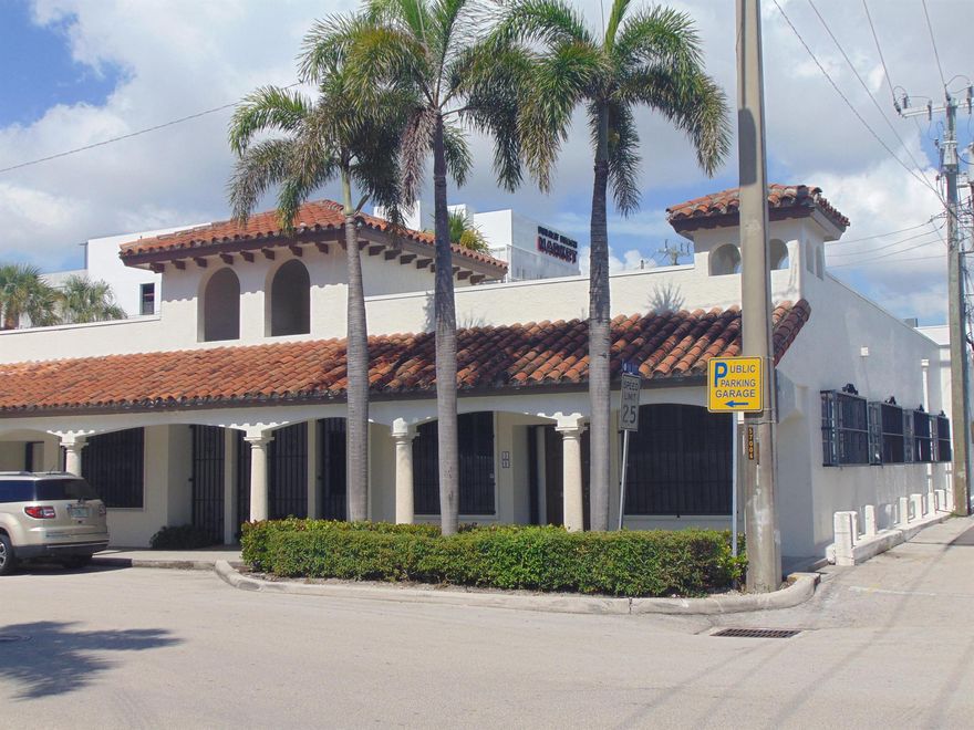 Rarely Available!  Prestigious Downtown Delray Office Space.  2,792 +/- SF of ground floor professional office space in Downtown Delray Beach. 5 private offices, conference room, large open work area, 2 private bathrooms, 5 on-site parking spaces and public parking across the street. Offer at $50.00/SF - Modified Gross.