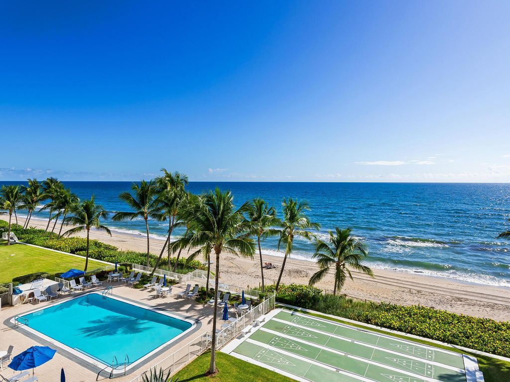 Photo of 3101 S Ocean Boulevard #506, Highland Beach, FL 33487 (MLS # R10926379)