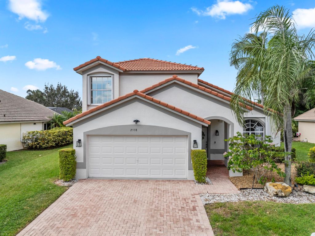 Photo of 2538 Egret Lake Drive, Greenacres, FL 33413 (MLS # B26025236)