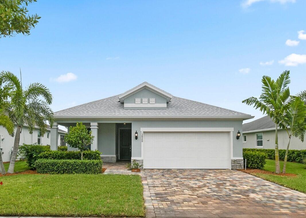 NEW CONSTRUCTION - Newly completed home from Phase 1 in the nearly Sold out community of Del Webb Tradition. This home has been adorned with lovely on-trend finishes sure to delight. Enjoy the lake view from your extended covered patio. Ask about the Special Interest Rate Program available to help save you big!