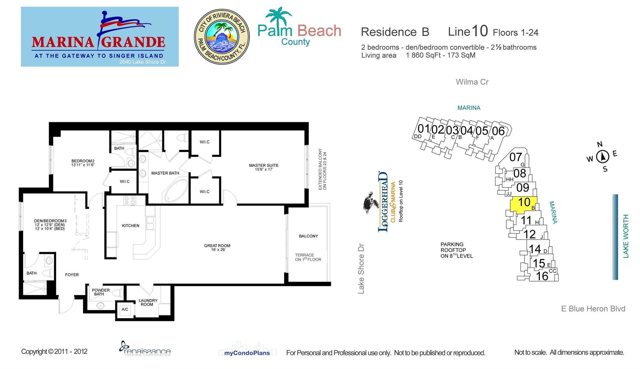 MARINA GRANDE RIVIERA BEA - Residential