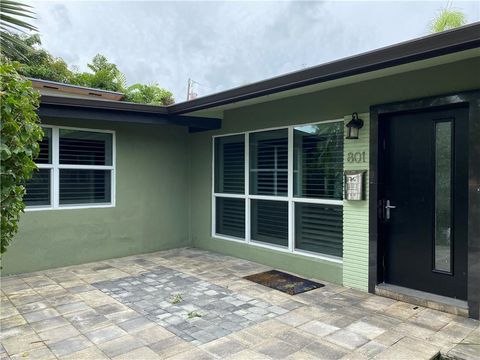 A home in Wilton Manors