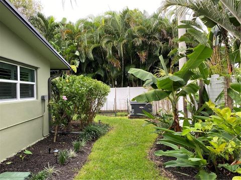 A home in Wilton Manors