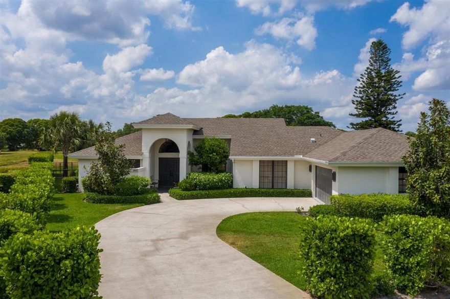 Beautifully renovated 3/2 pool home with waterfront views located in the heart of Wellington. This 2,131 square foot home has been remodeled and boasts numerous modern-farmhouse upgrades. The master bedroom features an abundance of natural lighting, walk-in closet, barn doors, pedestal tub, large shower, and dual vanities. An open floor plan kitchen allows for easy entertaining with an island, newer stainless-steel appliances, and direct access to the dining room and covered patio. The fully fenced-in backyard features a large covered patio area, oversized pool, and plenty of green space. This property is conveniently located near all of the equestrian venues and everything that Wellington has to offer!