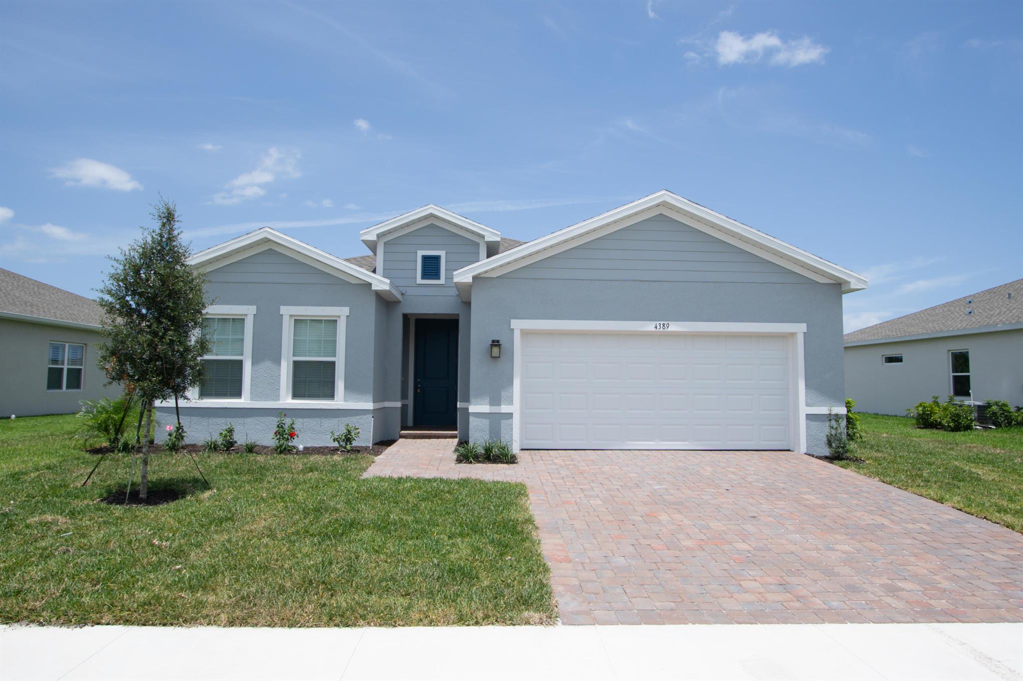 Brand new 4BR/2BA home in the gated community of Lost Tree Preserve. This lakefront property features all-tile floors, stainless steel appliances, and a covered back porch with serene water views. Just 7 miles from the beach, this home offers access to a pool, clubhouse, fitness room, and pickleball courts. Pet-friendly: up to 2 pets under 35 lbs each (no dangerous breeds). Enjoy nearby golf, boating, and cultural venues like the Vero Beach Museum of Art and Riverside Theatre. Quality healthcare and shopping are just minutes away.