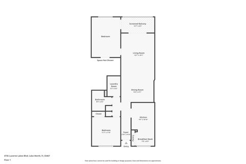 Tiny photo for 4735 Lucerne Lakes Boulevard #402, Lake Worth, FL 33467 (MLS # R11158617)