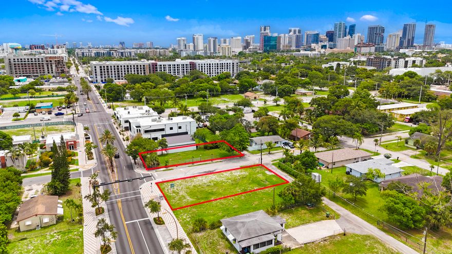 ZONED COMMERCIAL- Mixed Use(NWRAC-MU).  THE CRA IS OFFERING BUILDING INCENTIVES. Here's your opportunity to acquire these 2 commercial corner lots in the hottest redevelopment area in Fort Lauderdale.  The Sistrunk Plan outlines a framework and implementation plan for the corridor, aiming to transform the area from a relatively under-utilized resource to a bicycle and pedestrian-friendly urban corridor that offers a mix of uses to serve nearby neighborhoods and bring the corridor back to the vibrant and thriving business, shopping, cultural and entertainment area that it once was.
Located in the Sistrunk District, minutes to Brightline Station, Las Olas, Downtown Fort Lauderdale, Flagler Village and Victoria Park.