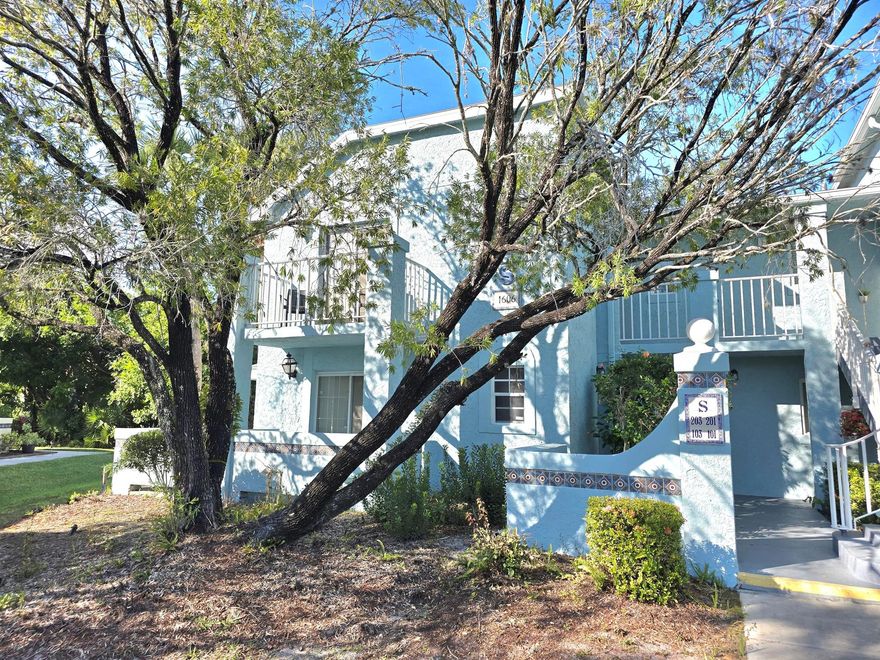 Come enjoy this Nice 2 bedroom, 2 bathroom condo with low maintenance fees and a rare Peaceful view of the preserve from balcony. Walk to the pool is about 30 seconds. It is close to shopping, restaurants, movie theater, 15-20 minutes from the beach, great location. Buyer to verify all information and measurements.