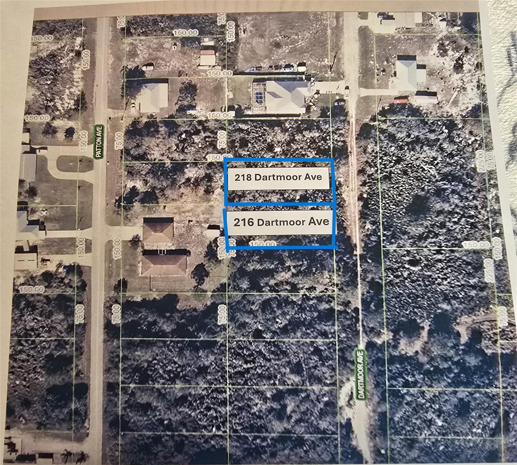 Great vacant lots in a suitable area with some already built homes. If you want to build your dream home or you want to buy and hold for investment, you've got it. There are several homes very close to these vacant lots with estimated values from $235,000 to $347,000 or more according to Zillow. 2 adjacsent lots are for sale (216 & 218 Dartmoor Ave). They can be bought together or separately. Don't miss this great opportunity!