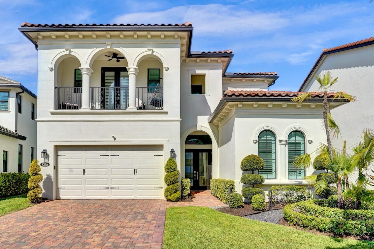 Welcome to Your Dream Home in Palm Meadows Estates!This exquisite 4BR / 4.5BA Provence Model with a dedicated office and spacious loft offers over 3,200 sq. ft. of pure luxury. Professionally decorated from top to bottom, this home features high-end upgrades including plantation shutters, designer lighting, elegant trims, custom built-ins, and premium carpeting. It truly shows like a model home- and will not disappoint!Step through upgraded glass double doors into a bright, open-concept living area with custom media cabinetry and an entirely upgraded chef's kitchen. The main level also includes a luxurious primary suite, a home office with barn doors and integrated storage, a second ensuite bedroom, and a custom mudroom with built-in seating.