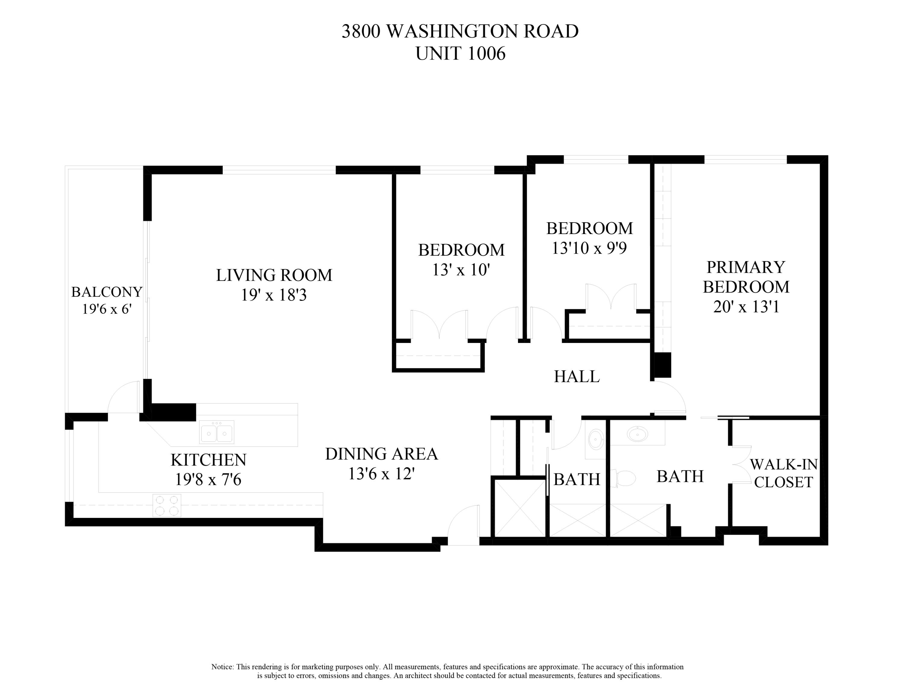 View photos, virtual tours, details... 3800 Washington Road 1006
