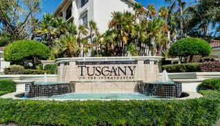 Decorator Furnished Spacious 1 Bedroom 1 Bath , Luxury Intracoastal Living for 2,000. per month, Tuscany on the Intracoastal Resort Style Living , Gated Community, for All Ages with Active Clubhouse , Basketball Court, , Open Air by the Intracoastal Heated Pool ,Fully Equipped Gym ,The Condominium has Stainless Steel Appliances, Wood look Tile Floors, Granite Countertops, In Unit Washer and Dryer, , Elevator Building , Public Transportation Available