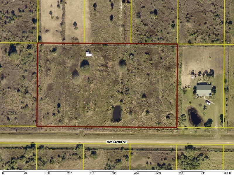 Tranquil 3.75 acres available for your new Florida home. No wetlands, FLOOD ZONE X, serene setting. Pole fence, gated entry, and culvert in place. Small gazebo with well. Pond near front center of parcel. Power poles run along front of property. This piece of paradise is located in the Vikings of Okeechobee County, located south of Kissimmee Prairie Preserve State Park and north of Lake Okeechobee. Buy and build or hold for investment.