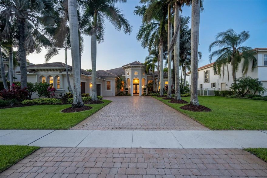 This beautifully appointed estate home in Equestrian Club is available for the 2025-2026 season. Located in the heart of Wellington, near WEF and International Polo Club. This home features 4 bedrooms, 4 full bathrooms and 1 half bath, dining room, laundry room,player piano room, and living room with fireplace. The kitchen and family room overlook the beautuful backyard. The master bedroom is tastefully decorated and has a sitting area and walk in closets.The backyard has a beautiful lakefront view, with pool, spa, and summer kitchen.