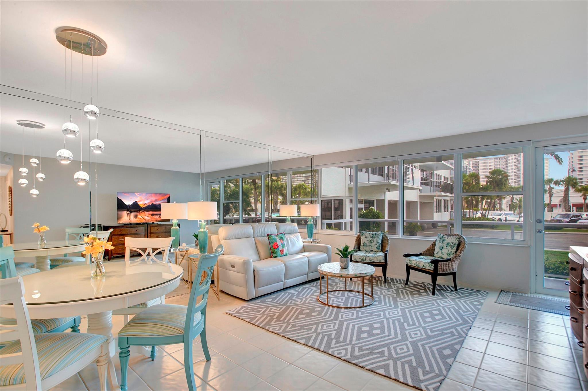 Move IN Ready, HUGE one bedroom next to the beach. Fully Funded reserves, no upcoming assessments, 40 year + 10 year building inspection completed. Pass through the sprawling marble lobby, into a private hallway leading to this lovely unit. Large outside glass balcony perfect for entertaining or just plain relaxing. Updated kitchen with plenty of cabinets and countertop space. ALL NEW IN 2022- DISHWASHER, STOVE, MICROWAVE, HOT WATER HEATER, CUSTOM WINDOW TREATMENTS THROUGHOUT. Central a/c with NEST thermostat. Beautifully polished floors and closets, closets everywhere! 24/7 private guards for your total peace of mind security. 55+ Community, cash only, no renting. High speed fiber optic internet and cable included. Surrounded by restaurants, retail, golf, entertainment, boating.
