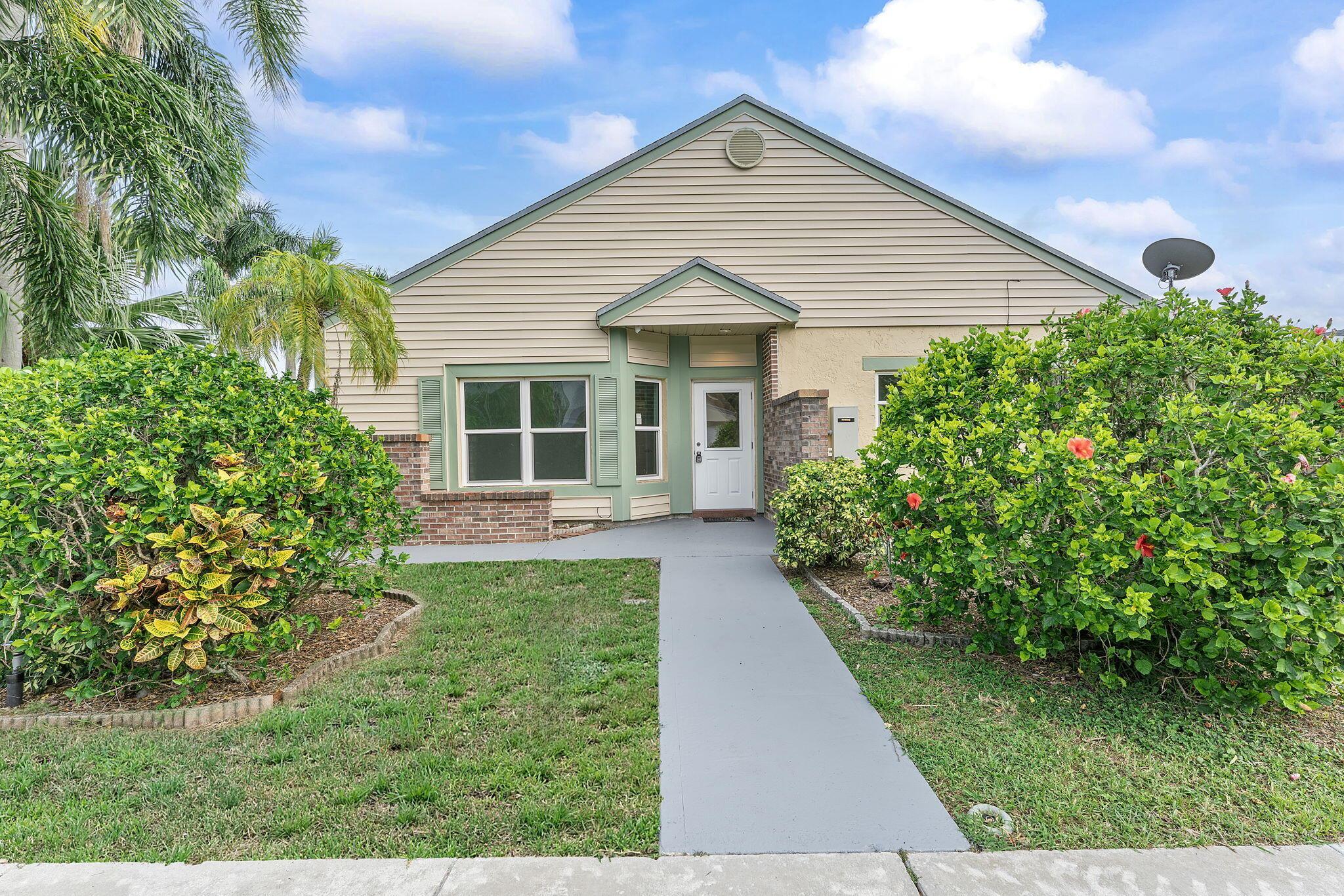 BRAND NEW ROOF & UPDATED IN 2025!! Welcome home to one of the best values in Boca Raton! This beautifully remodeled 4 bed, 2 bath single family, single story home is located in Trends At Boca Raton. This property has it all including a prime corner lot with fully fenced back yard, extremely LOW HOA, community swimming pool & tennis courts! Home includes new A/C (2023) , solar panels, underground propane gas, electric generator hook-up, modern kitchen, updated bathrooms, stainless steel appliances, granite countertops, NO CARPET, waterproof vinyl plank-wood flooring throughout, all age community, pet friendly, freshly painted, impact glass windows, master suite features a walk-in closet and a large shower in the ensuite bath, brand new irrigation system & so much more!