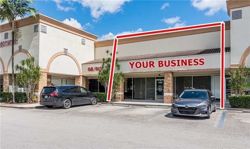 Excellent 1st-floor office/retail space on busy University Dr. & Taft St. 1,861 SF fully built out with multiple offices and open areas, ideal for medical, legal, insurance, real estate, or other professional use. Current medical tenant vacating with 30-day notice. High visibility plaza built in 2002 with strong anchors including CVS, Dunkin’, and multiple medical offices. $5,200/month gross + sales tax (includes CAM). Base rent $21/SF + $13/SF CAM/OPEX. Tenant pays water ($52/month).