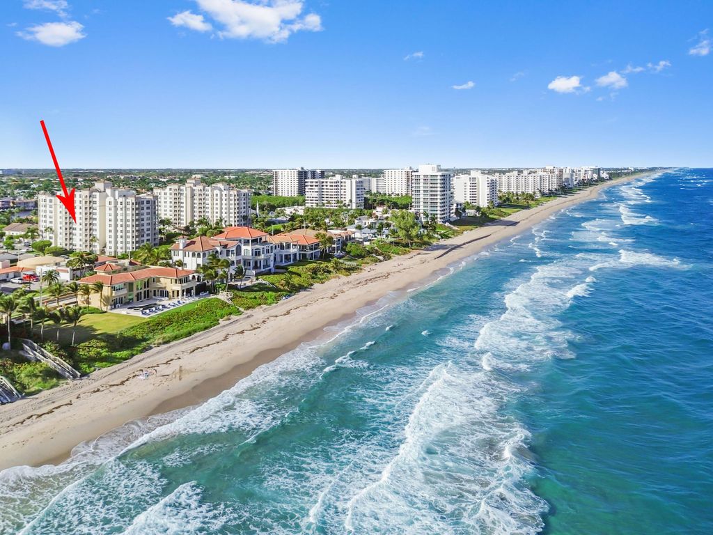 Photo of 3606 S Ocean Boulevard #604, Highland Beach, FL 33487 (MLS # R11151072)