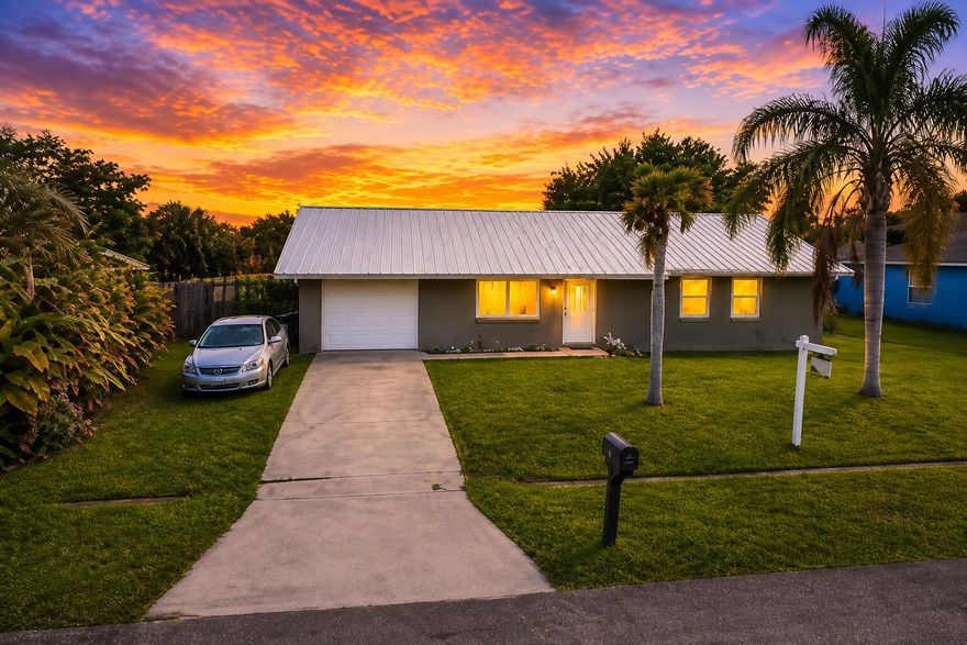 This beautiful CBS home features a 2021 metal roof, spacious backyard for anything your heart can imagine - offering room to relax, entertain, or customize to your needs!  With no HOA - bring all the toys/boats/RV/4 wheelers! Inside, enjoy a bright, functional layout with plenty of natural light and versatile living spaces. Laminate & tile floors let you move right in - no need to replace carpets! A beautiful white barn door allows privacy to the 2ndary bathroom and the primary bathroom has a stunning newly renovated tiled shower. Conveniently situated near shopping, dining, parks, and major roadways, this home combines practical upgrades with a prime location—making it a smart opportunity for homeowners or investors alike.