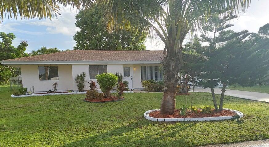 ***ROOF 2022, KITCHEN CABINETS 2022, A/C 2024, DISH WASHER 2024, ELECTRICAL PANEL CHANGEOUT 2024, HOT WATER HEATER 2025*** Wood fence 2025.Welcome to Your Move-In Ready home! 3 Bed/ 2 Bath, FULLY furnished home, with updated Landscaping.You will be greeted by freshly updated landscaping, lush greenery, and charming curb appeal that invites you to see more. Inside, the home boasts a spacious and light-filled floor plan, with tasteful furnishings in every room.Whether you're downsizing, relocating, or purchasing a second home, this is truly turn-key living. The Florida Room is great for relaxing or entertaining. There is also a bonus room to use as you may need.