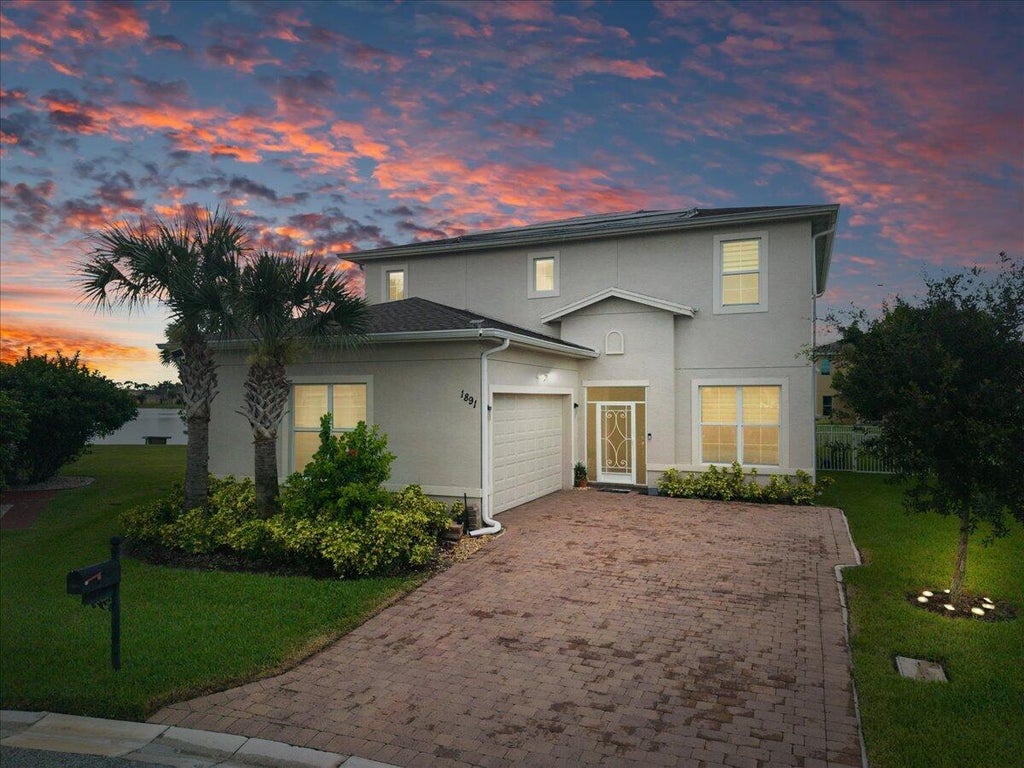 Photo of 1891 NW Vivanco Street, Port Saint Lucie, FL 34986 (MLS # B26079174)