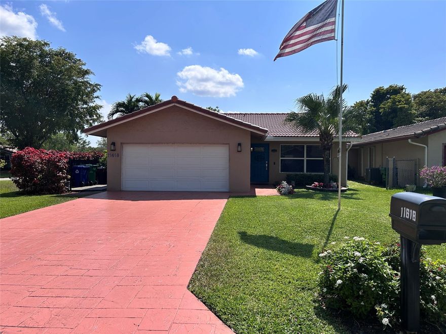 Welcome to your charming dream home in the heart of Coral Springs! This cozy 3-bedroom, 2-bathroom pool home offers the perfect blend of comfort and style. Nestled in a highly desirable neighborhood, this home boasts spacious living areas and lush landscaping. Brand NEW Roof 2024! The home has impact windows, doors and garage door! Located in a top-rated school district, near shopping, dining, parks, and major highways, this home is an absolute must-see! Don’t miss out on this incredible opportunity—schedule your private tour today! No HOA!