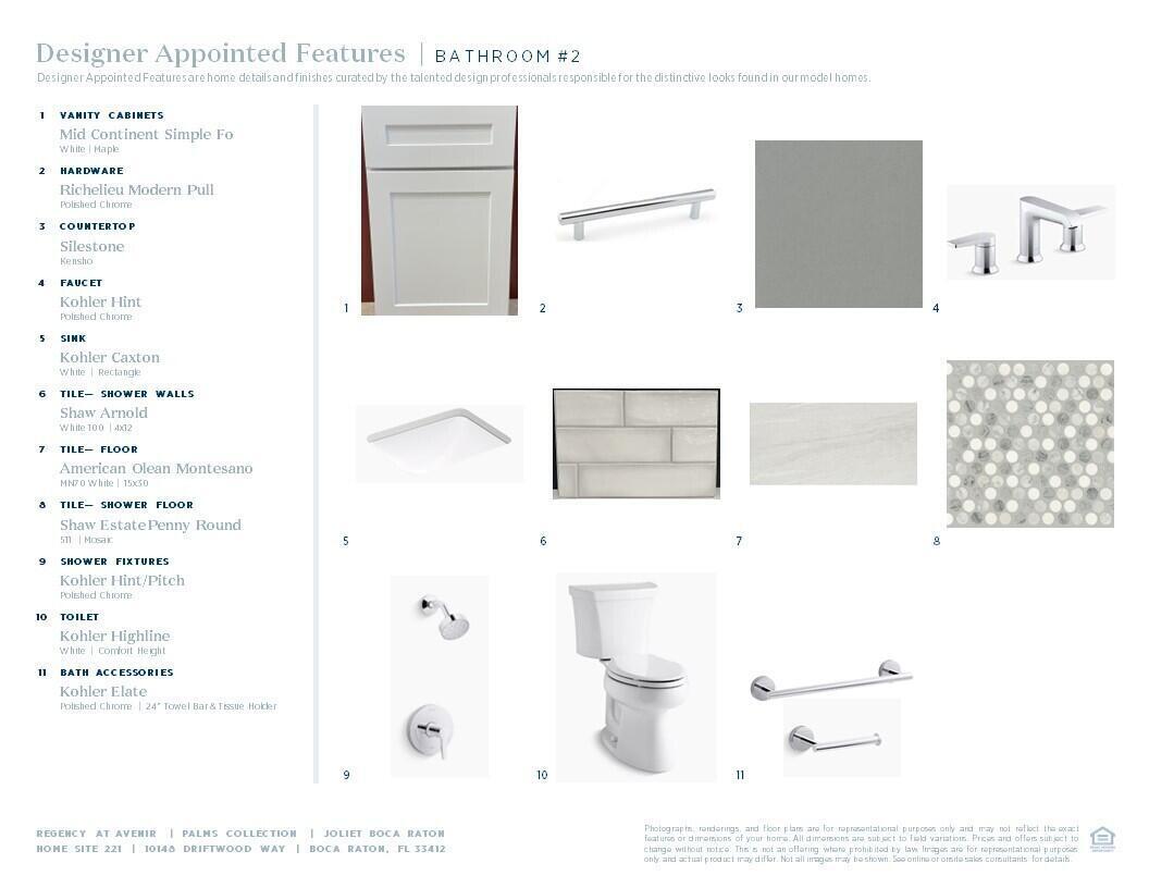 AVENIR SITE PLAN 2 POD 5 LT 221 - Residential