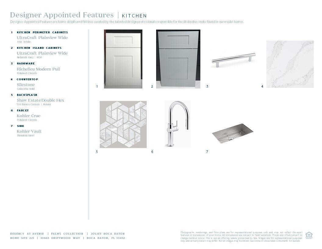 AVENIR SITE PLAN 2 POD 5 LT 221 - Residential