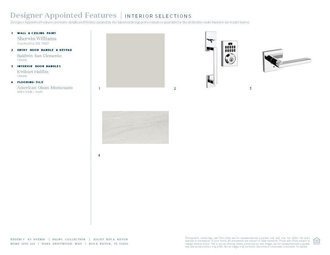 AVENIR SITE PLAN 2 POD 5 LT 221 - Residential