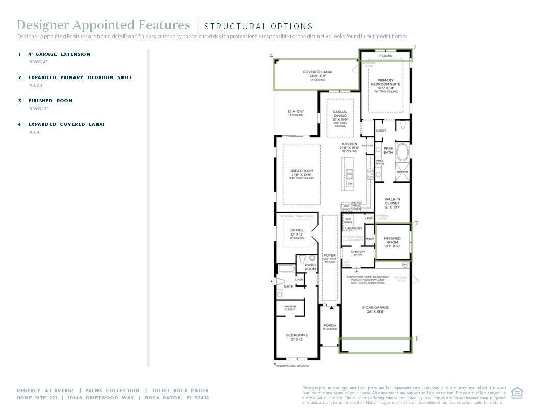 AVENIR SITE PLAN 2 POD 5 LT 221 - Residential