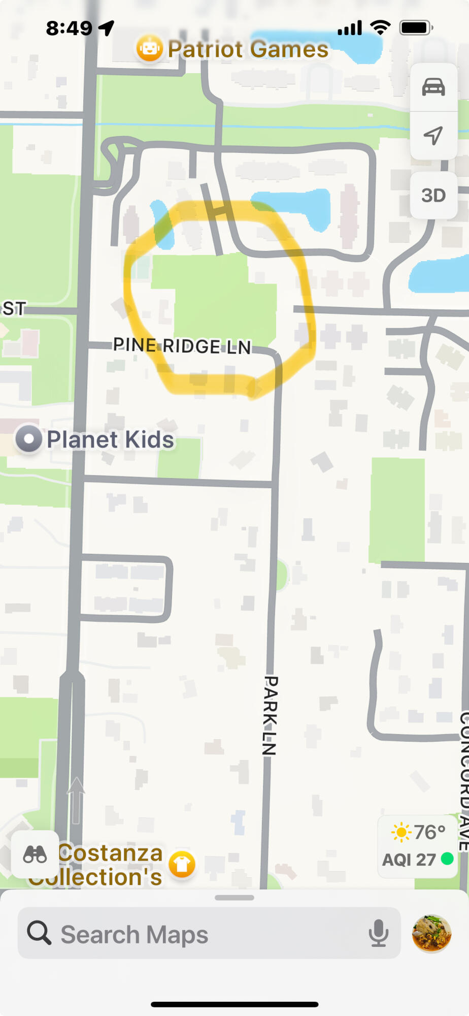0000 Pineridge Lane