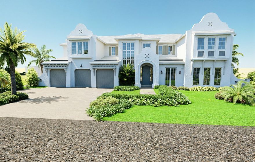 Bringing "Alys Beach" to Delray Beach, introducing this Gorgeous Brand New Waterfront Home built by Bella Homes "Coming Soon" a very rare opportunity to reserve this Home. This perfectly nestled lot situated in highly sought after Lake Eden Delray Beach. 6 Bedroom, 6 Full Bathrooms, 3 Half Bathrooms 2 Story open concept home that invites classic Bermudan Architecture, and Moorish and Mediterranean details with flavor of clean lines, the warm woods & stone touches. This Brand-New home "new style" to Delray Beach offers the very best Designer Finishes and Smart Technology offering Lutron Home Works Lighting Control System, Control 4 LCD Display Panel, Sonos Sound System, Video Door Station, Luma Video Camera, Pre-Wired Motorized Shades and Speakers. 2-10 Home Buyer Warranty Included.