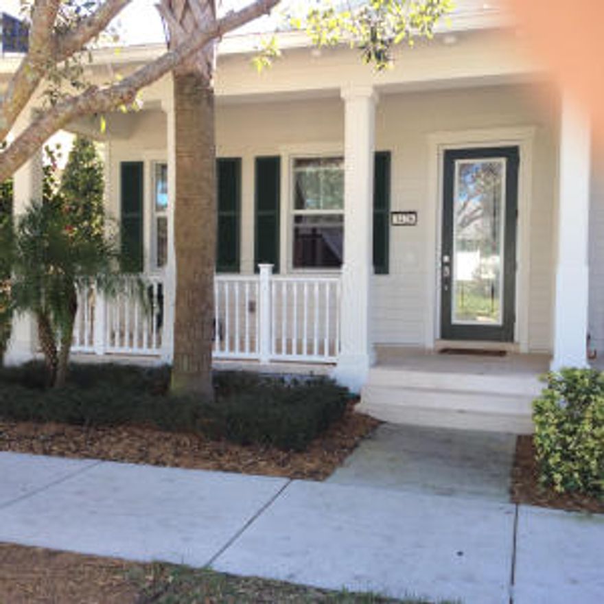 Everything is in new condition in this ''unfurnished'' 2/2.5 upscale townhome. Granite kitchen with GE profile appliances, large master suite with separate shower and bath and oversized walk-in closet. Full sized washer and dryer. 2car garage with entry into kitchen, screened in atrium for outdoor barbecuing and entertaining. Tile floor, crown moulding and many additional high end finishes. A beautiful place to call home!