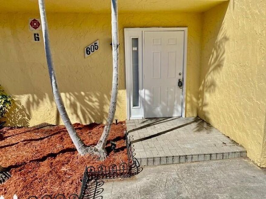 Ditch apartment living for this townhouse style unit in the heart of Boynton Beach. Neutral colors, Granite countertops, cleaned and ready to move in. Tile on the first floor with laminate on the 2nd floor. Laundry room with full size washer and dryer. Relax in fenced-in backyard with paver patio.