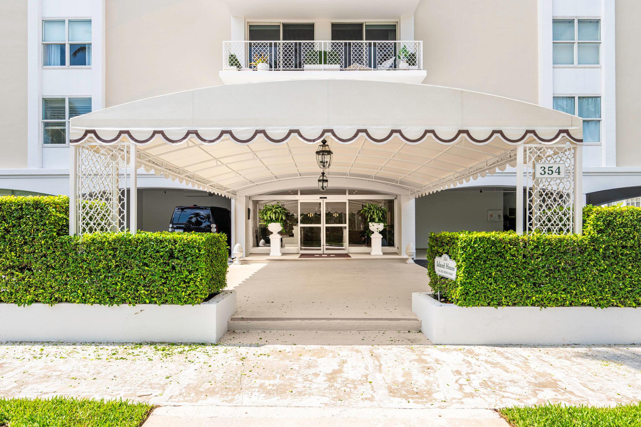 Exquisitely renovated with beautiful finishes including lovely wood flooring, white high end kitchen and bathroom. This newly completed apartment has wide sliding hurricane impact doors in both the living room and bedroom with spacious balcony overlooking the lovely residential neighborhood of the middle block of Chilean Avenue. Island House is a well kept secret and loved for its boutique private ambiance, plus services, and convenient location close to restaurants and world class shopping. Covered parking, heated pool and lovely pool side cabana area for relaxing. The building also has a fabulous guest apartment for residents use when they have family or guests staying. Has a bike room. Pet friendly. This building has met all structural requirements and there are no SEE MORE:
