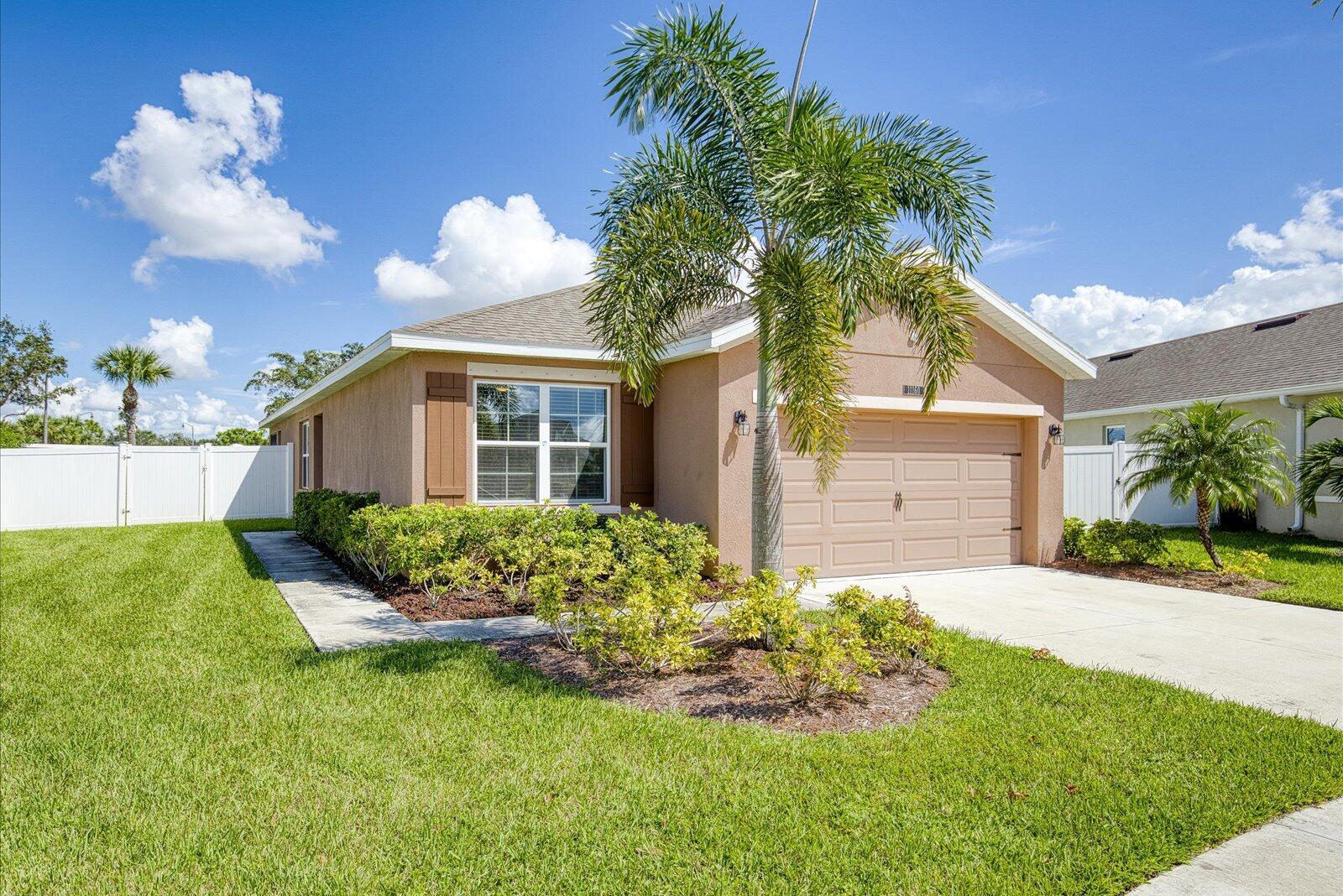 Beautiful 3 bedroom and 2 bathroom single-family home located in the desirable community of ''Victoria Parc at Tradition''. Features of this home include an amazing ceramic tiles floorplan throughout. Open kitchen with Stainless Steel appliances including Refrigerator, Range, Microwave, Dishwasher, wooden cabinets with quartz counter-top. The spacious master bedroom includes a walk-in closet and the bathroom features a tub and shower. A bright and airy living area offering the ultimate outdoor living experience. Conveniently located near schools, shopping, and playgrounds/play fields, with easy access to highways. Excellent place to live! Hurry up!