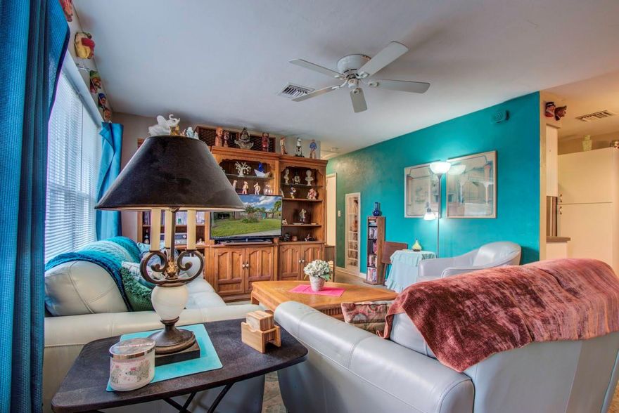 Beautiful Single Family Home with Solar Panels, newer roof, and in ground pool.  Inside the home offers a comfortable and functional layout, including a second bedroom equipped with a convenient Murphy Bed, ideal for guests or flexible use of space. Enclosed Florida room may be used for extra dining or family entertainment.  Best of all, this property is located in a desirable area with NO HOA, giving you freedom and flexibility to truly make it your own.