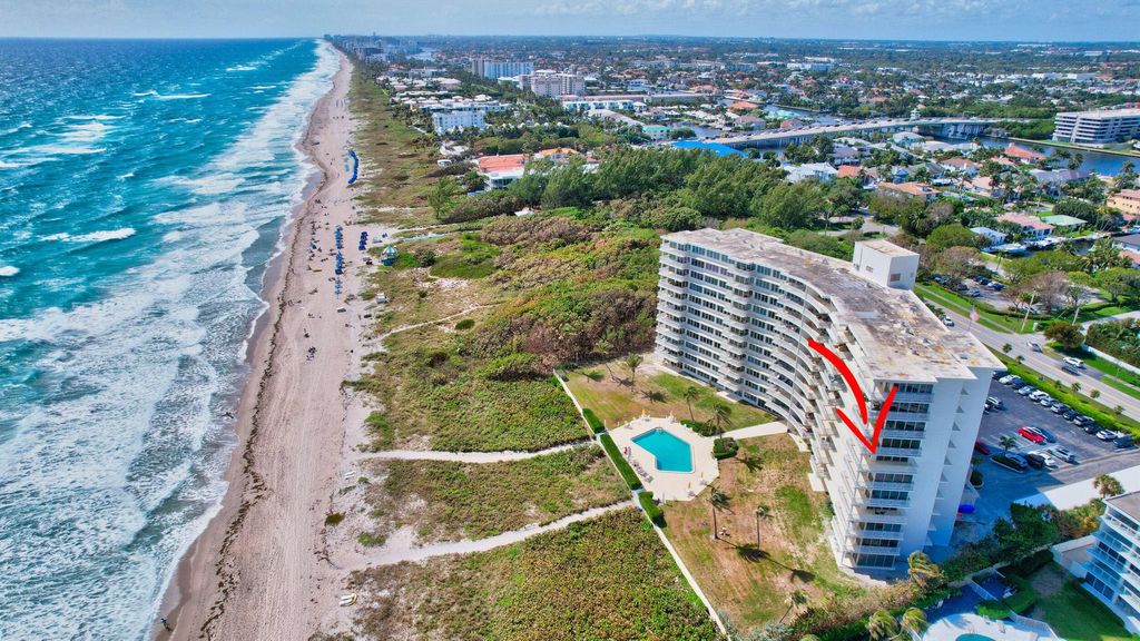 Photo of 1225 S Ocean Boulevard #705, Delray Beach, FL 33483 (MLS # R10968777)