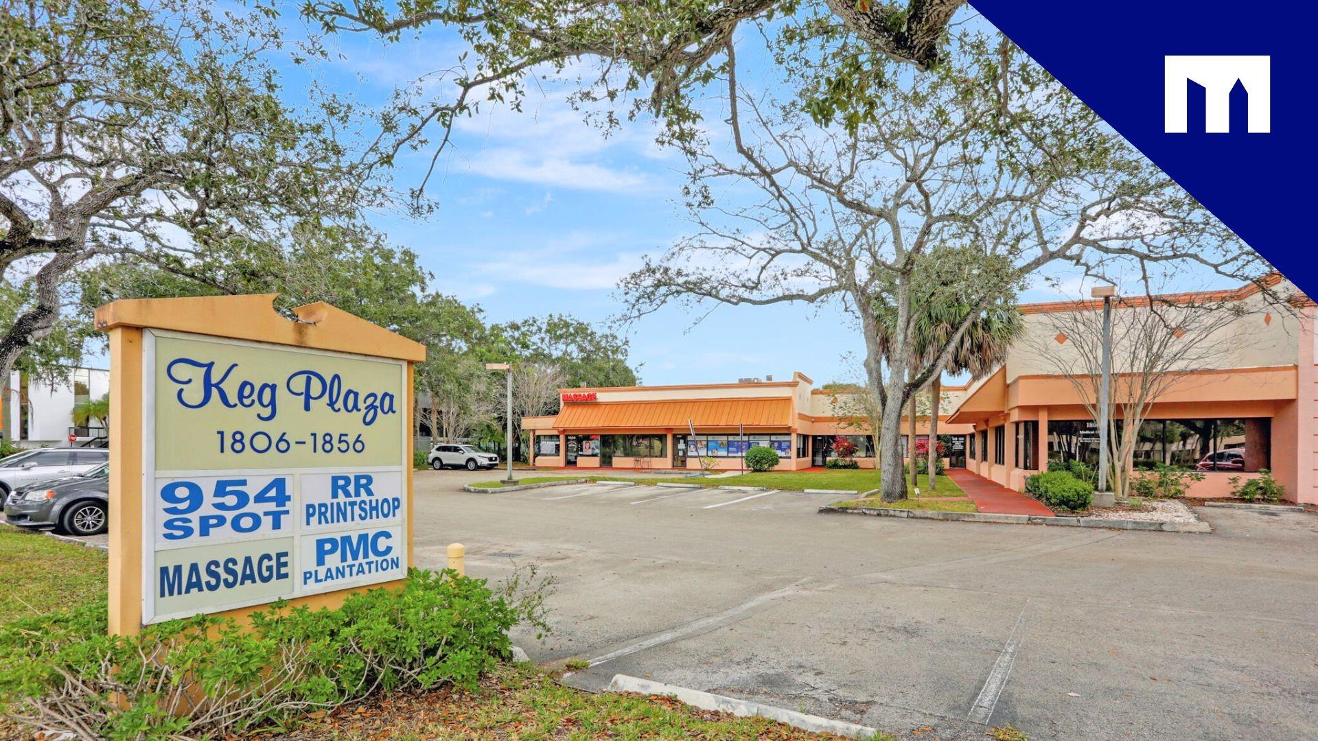 Located in the heart of Plantation, Florida, this retail shopping plaza offers a rare opportunity for savvy investors to acquire a well-positioned property with significant upside potential. The plaza is strategically situated in a high-traffic area, surrounded by a diverse and growing community with excellent visibility and easy access to major roadways.