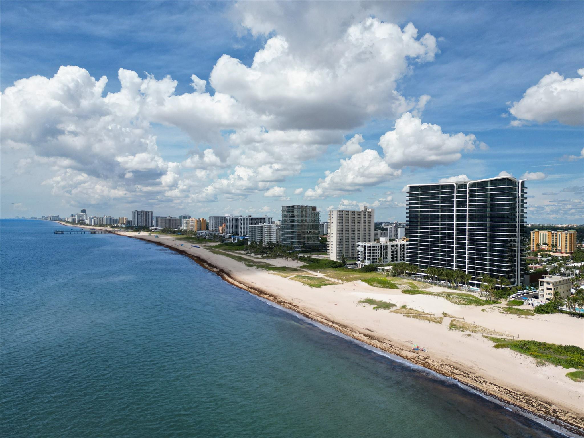 Experience the pinnacle of modern, ultra-luxurious beachfront living. Casamar offers a rare blend of elegance & resort-style comfort, w/ multiple pools, an oceanfront fitness center & spa, pickleball court, private lounges & 5-star amenities throughout. This is where timeless design meets world-class lifestyle. With future developments still years away & already pricing over $1,350 per sq. ft. Casamar presents an extraordinary opportunity today.
Enjoy over 280 feet of pristine private beach, backed by 280 feet of protected dunes & just minutes from Las Olas Blvd, fine dining, upscale shopping & both private & commercial airports. Whether you're searching for a permanent residence or a luxurious getaway, Casamar stands unmatched in value, design & location. 2 bed, 2.5 bath + Den