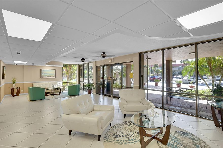 Island Club boasts a year round resort style atmosphere encompassing over 5 acres of lush tropical landscaping. Amenities include 24 hour manned security, 2 heated pools, sauna, hot tub, function hall, shuttle bus, billiard room, card room, etc. Complex is close to shopping, dining, golfing and beaches.  Building requires a refundable $300 move in/out security deposit.