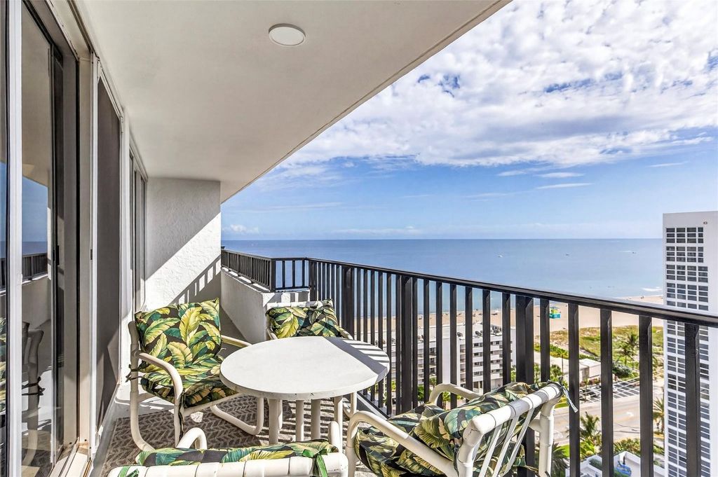 Photo of 531 N Ocean Boulevard #1906, Pompano Beach, FL 33062 (MLS # F10535321)