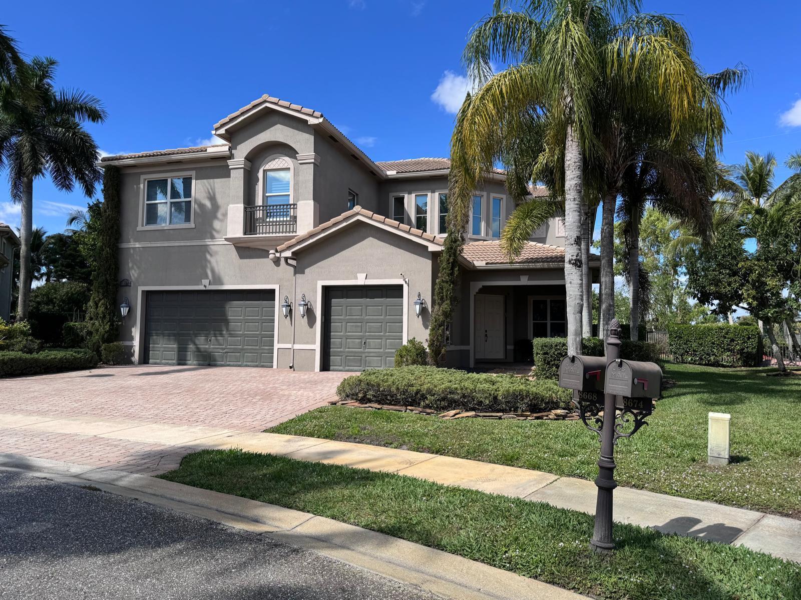 Welcome to the family friendly, gated community of Cobblestone Creek! This 6 bedroom, 3 car garage, single family home is located on a quiet block and comes equipped with a resort style backyard oasis complete with private pool and hot tub. Available immediately. Easy to show.