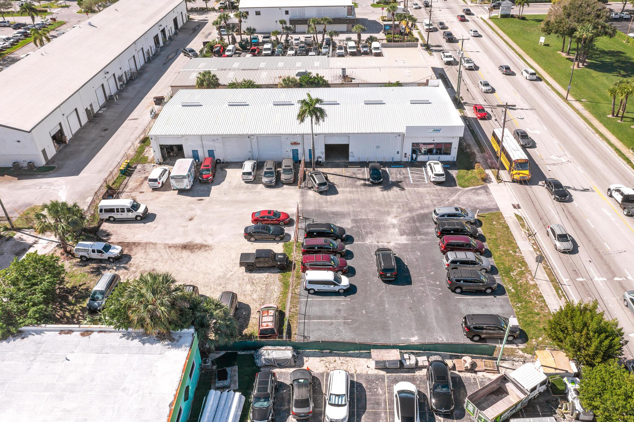 LOCATION LOCATION - 1 street west of I-95 on 10th Ave N in Lake Worth Beach! Vacant and ready to move for you Small 6 x10 entry space with the balance a large warehouse with 16+ high ceilings. There is a half bath. Unit has a front and rear door along with large roll up. Total square footage is 1,500. MU-W zoning.
