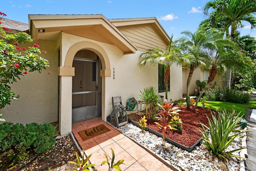Discover this charming 2/2 villa in the 55+ community of Rainberry Bay, Delray's best-kept secret! This turnkey home features an open floor plan, brand-new appliances, stylish high hats, modern flooring, W/D, and a water filtration system. Tastefully furnished and move-in ready. Enjoy a wealth of amenities, including billiards & card rooms, tennis & bocce courts, fitness center, 5 pools, theater, library, business center, and more. Vibrant social clubs, fitness classes, arts & crafts, and educational events offer endless opportunities to connect. Just minutes from shopping, dining, and Atlantic Ave. A rare gem at this price!